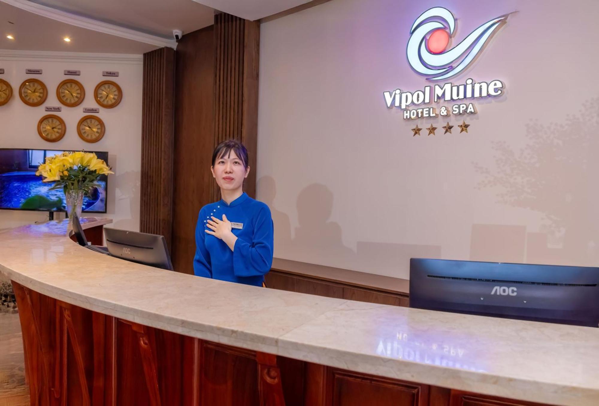 Vipol Mui Ne Hotel & Spa Exteriör bild